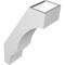 Ekena Millwork 5 1/2-in. W x 12-in. D x 20-in. H Balboa Architectural Grade PVC Knee Brace BRCP055X12X20BOA - alternate 2